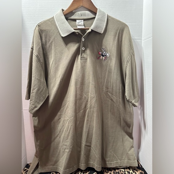 Warner Brothers Studio Store King Pin Polo Embroidered Bugs Bunny Bowling XL‎ - Picture 2 of 5